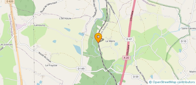 localisation de l'entreprise MONSIEUR ERIC RESCOUSSIE  BELFORT-DU-QUERCY