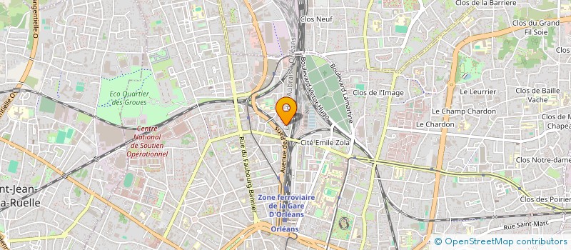 localisation de l'entreprise MONSIEUR ERIC REUTENAUER à ORLEANS
