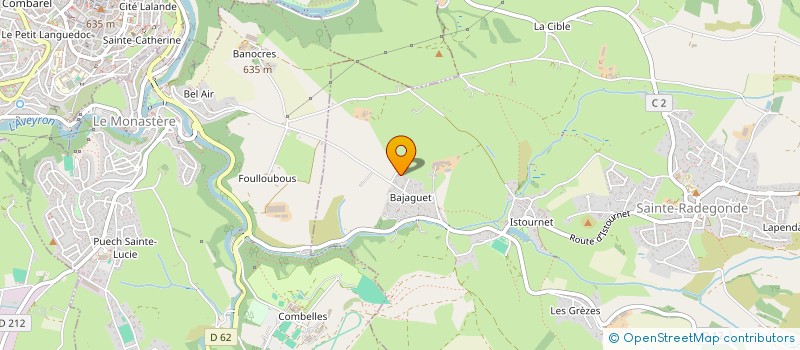 localisation de l'entreprise MONSIEUR ERIC REY  SAINTE-RADEGONDE