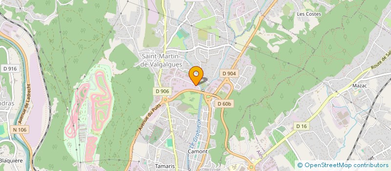 localisation de l'entreprise MONSIEUR ERIC RICHARD  SAINT-MARTIN-DE-VALGALGUES