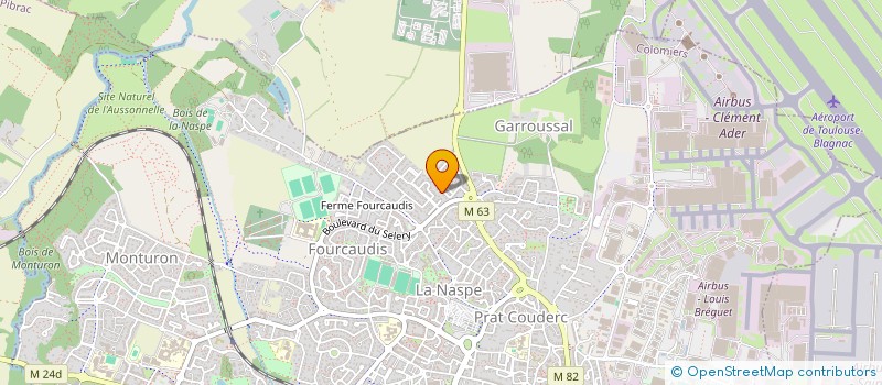 localisation de l'entreprise MONSIEUR ERIC RICHASSE à COLOMIERS