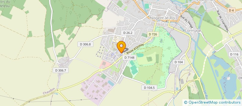 localisation de l'entreprise MONSIEUR ERIC RICHER à NOGENT-LE-ROI