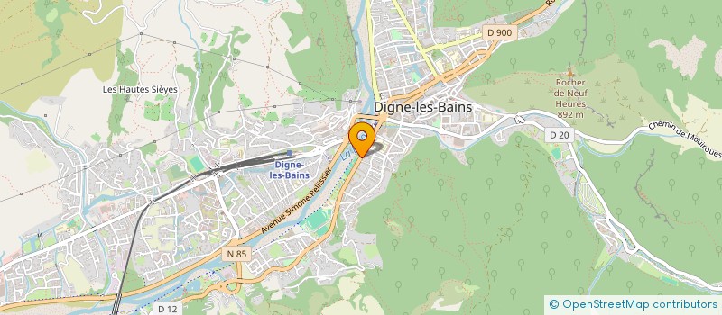 localisation de l'entreprise MONSIEUR ERIC RIDARD à DIGNE-LES-BAINS