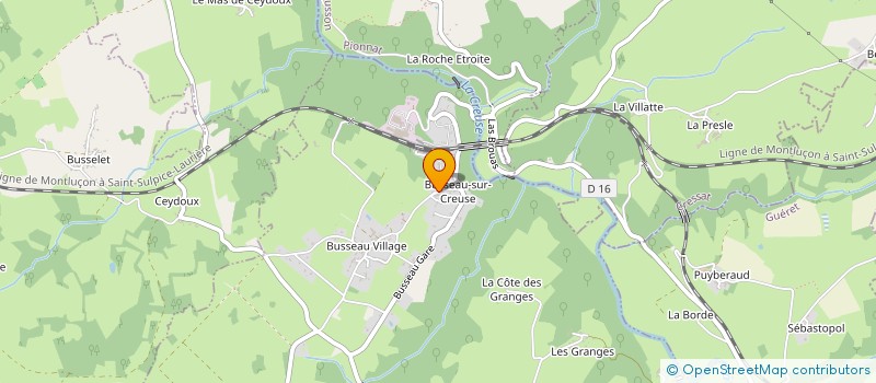 localisation de l'entreprise MONSIEUR ERIC RIFFAUD à AHUN