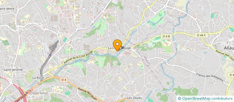 localisation de l'entreprise MONSIEUR ERIC RIGAUD à MARSEILLE