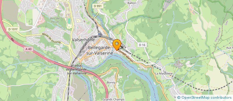 localisation de l'entreprise MONSIEUR ERIC RINALDI  VALSERHONE