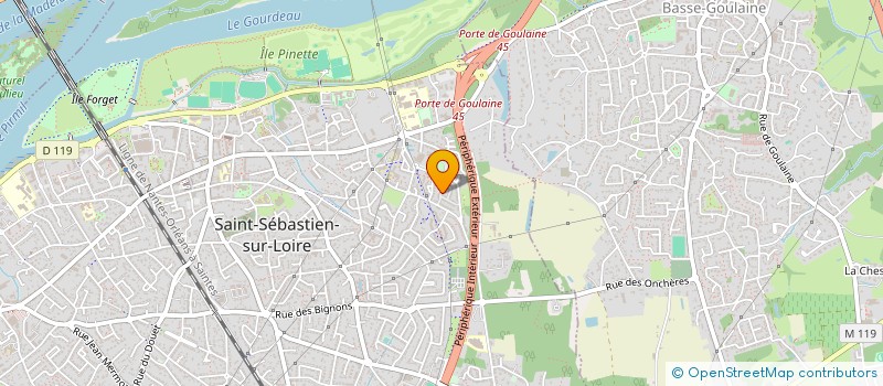 localisation de l'entreprise MONSIEUR ERIC RINEAU  SAINT-SEBASTIEN-SUR-LOIRE