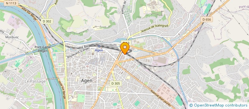 localisation de l'entreprise MONSIEUR ERIC RIO  AGEN