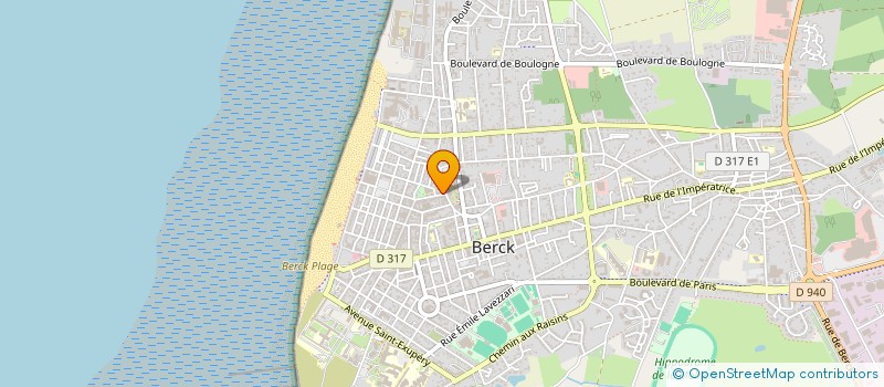 localisation de l'entreprise MONSIEUR ERIC RITTER à BERCK