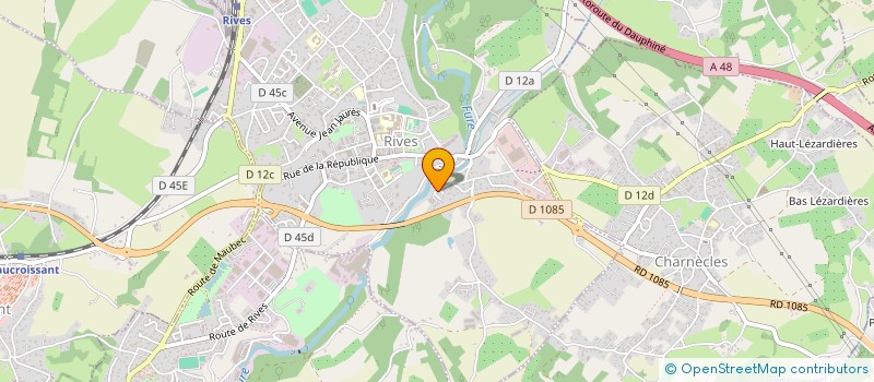 localisation de l'entreprise MONSIEUR ERIC RIVERA  RIVES