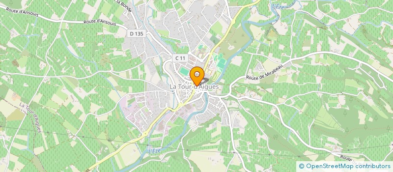 localisation de l'entreprise MONSIEUR ERIC RIVIERE  LA TOUR-D'AIGUES