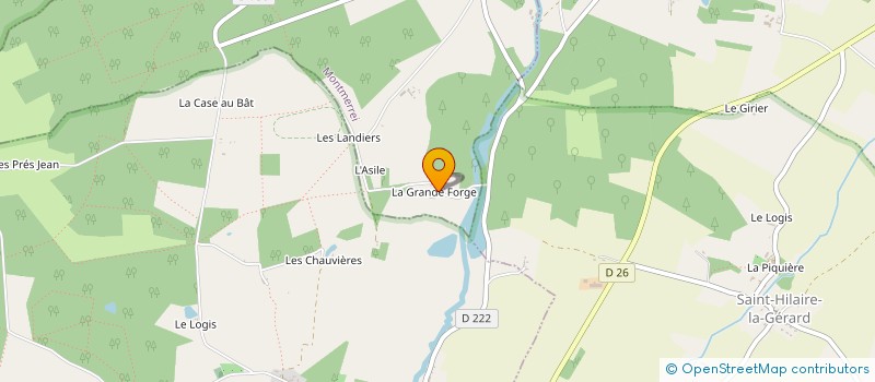 localisation de l'entreprise MONSIEUR ERIC RIVOAL à MONTMERREI