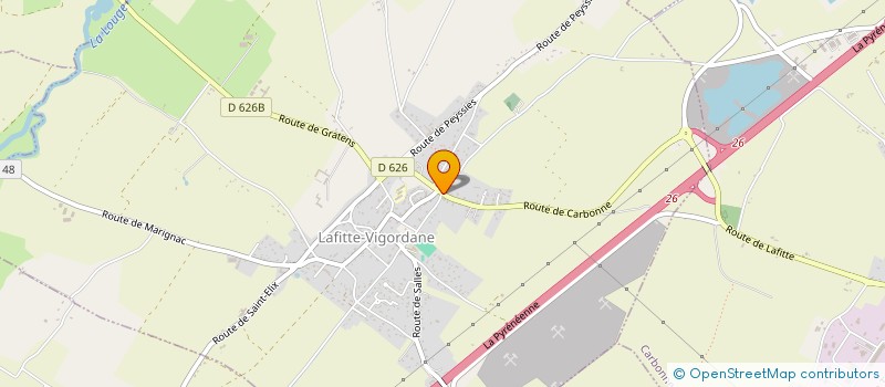 localisation de l'entreprise MONSIEUR ERIC RIZZETTO  MARQUEFAVE