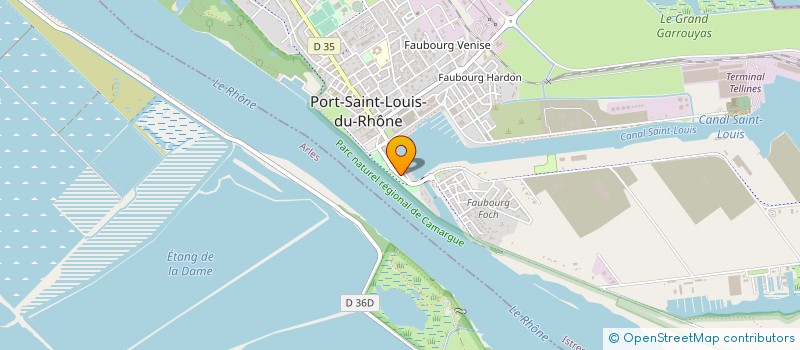localisation de l'entreprise MONSIEUR ERIC RIZZON à PORT-SAINT-LOUIS