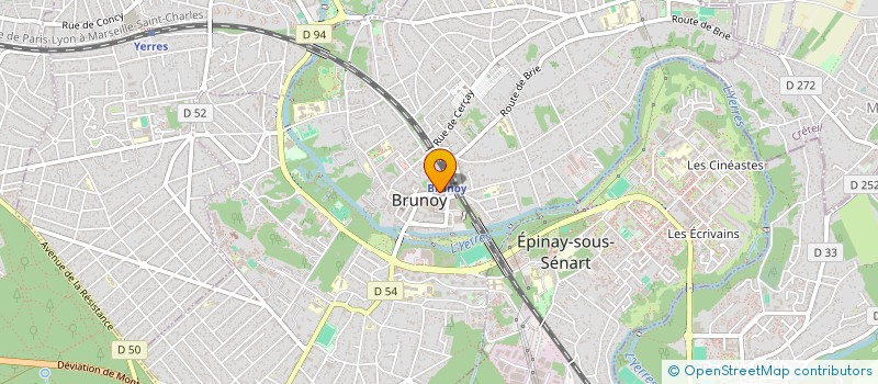 localisation de l'entreprise MONSIEUR ERIC ROBERT à BRUNOY