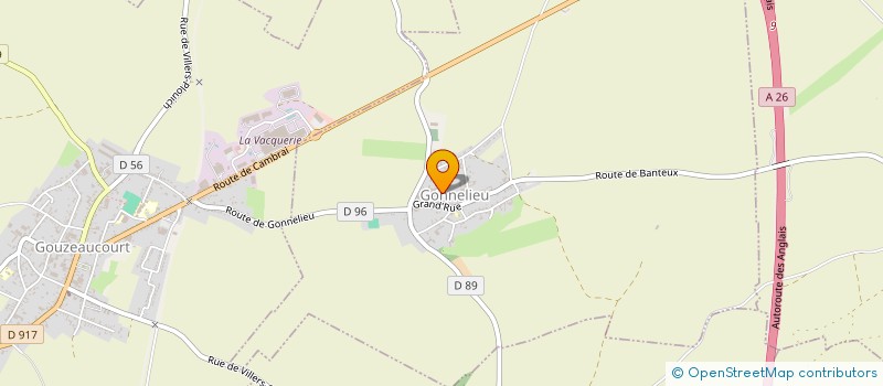 localisation de l'entreprise MONSIEUR ERIC ROBIDA  GONNELIEU