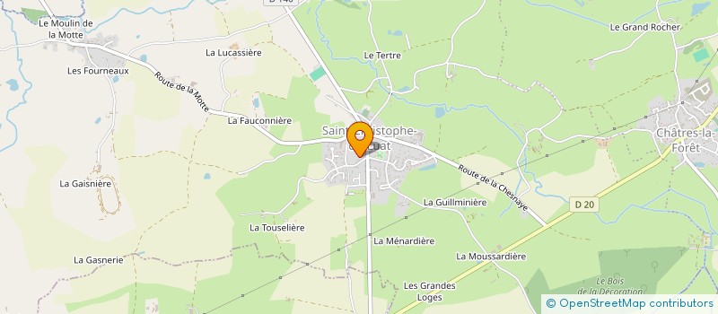 localisation de l'entreprise MONSIEUR ERIC ROBIN à EVRON