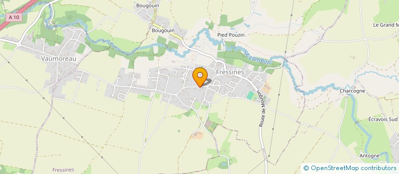 localisation de l'entreprise MONSIEUR ERIC ROBIN  FRESSINES