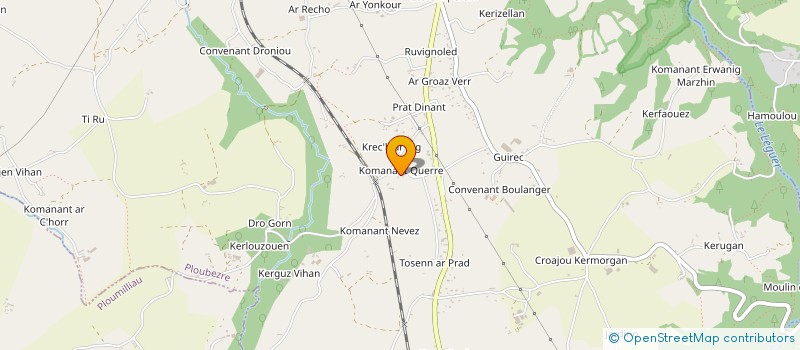 localisation de l'entreprise MONSIEUR ERIC ROBIN  PLOUBEZRE