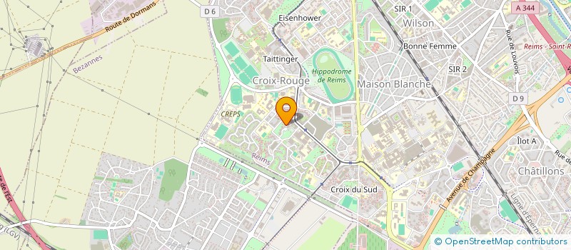 localisation de l'entreprise MONSIEUR ERIC RODRIGUEZ à REIMS