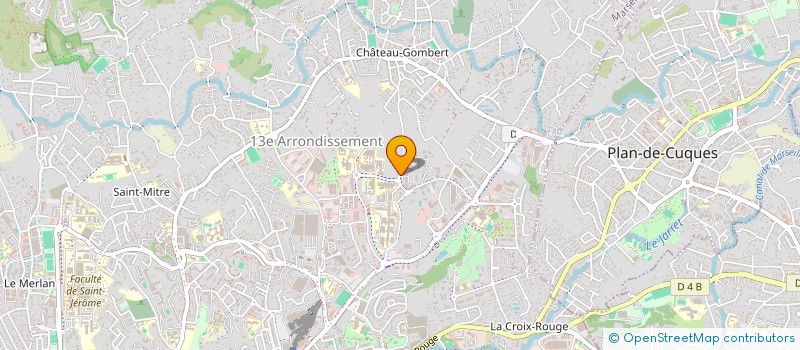localisation de l'entreprise MONSIEUR ERIC RODRIGUEZ à MARSEILLE
