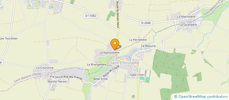 localisation de l'entreprise MONSIEUR ERIC ROGER  SAINT-MEDARD-D'AUNIS