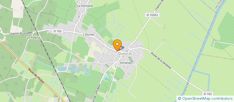 localisation de l'entreprise MONSIEUR ERIC ROJO  QUEYRAC