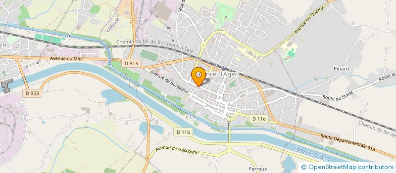 localisation de l'entreprise MONSIEUR ERIC ROLLAND à VALENCE