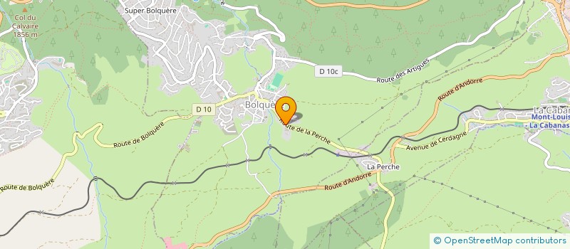 localisation de l'entreprise MONSIEUR ERIC RONCE  BOLQUERE