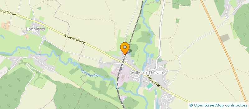 localisation de l'entreprise MONSIEUR ERIC RONDEAU  MILLY-SUR-THERAIN