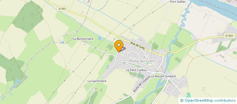 localisation de l'entreprise MONSIEUR ERIC RONFORT à POILLY-LEZ-GIEN