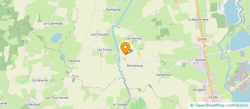 localisation de l'entreprise MONSIEUR ERIC RONGIER à MONTREVEL-EN-BRESSE