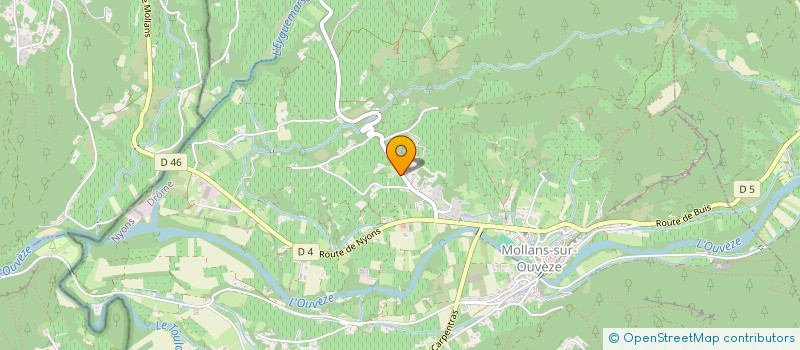 localisation de l'entreprise MONSIEUR ERIC ROSO  MOLLANS-SUR-OUVEZE