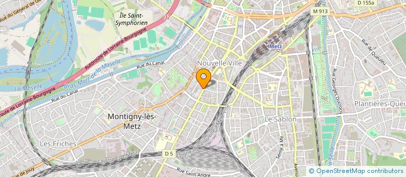 localisation de l'entreprise MONSIEUR ERIC ROTGE  METZ