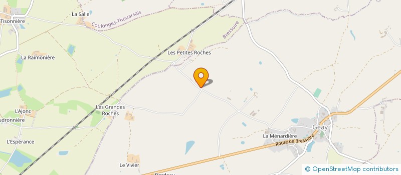 localisation de l'entreprise MONSIEUR ERIC ROTUREAU  GEAY