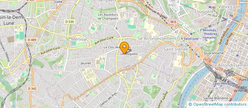 localisation de l'entreprise MONSIEUR ERIC ROUANET  LYON