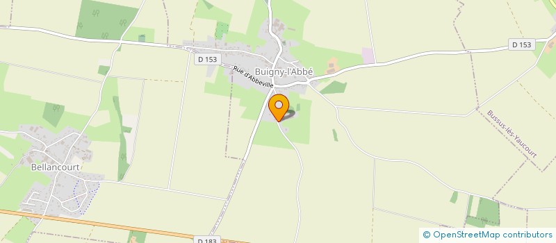 localisation de l'entreprise MONSIEUR ERIC ROUCOUX  BUIGNY-L'ABBE