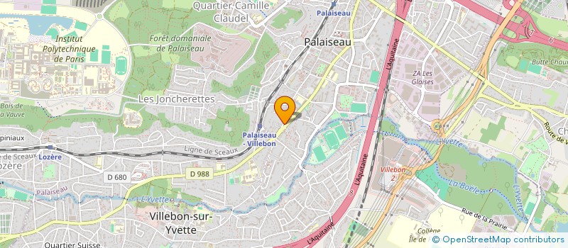 localisation de l'entreprise MONSIEUR ERIC ROUESNE SAUNIER à PALAISEAU