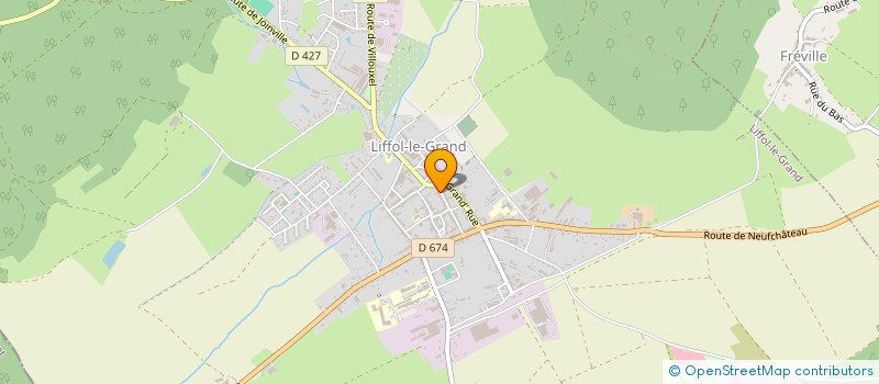 localisation de l'entreprise MONSIEUR ERIC ROULET  LIFFOL-LE-GRAND