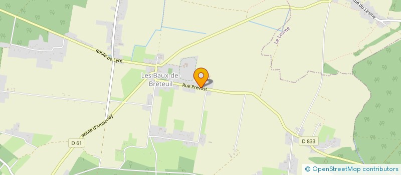 localisation de l'entreprise MONSIEUR ERIC ROUSSEAUX  VERNEUIL D'AVRE ET D'ITON