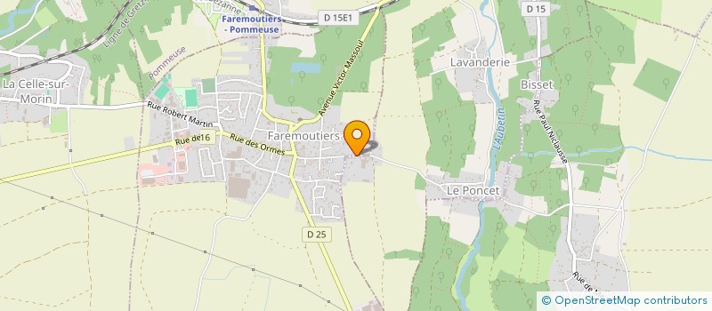 localisation de l'entreprise MONSIEUR ERIC ROUSSILLAT  FAREMOUTIERS