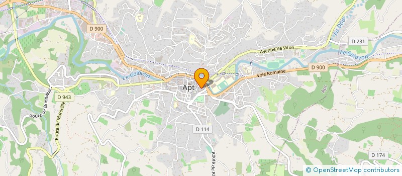 localisation de l'entreprise MONSIEUR ERIC ROUX à APT