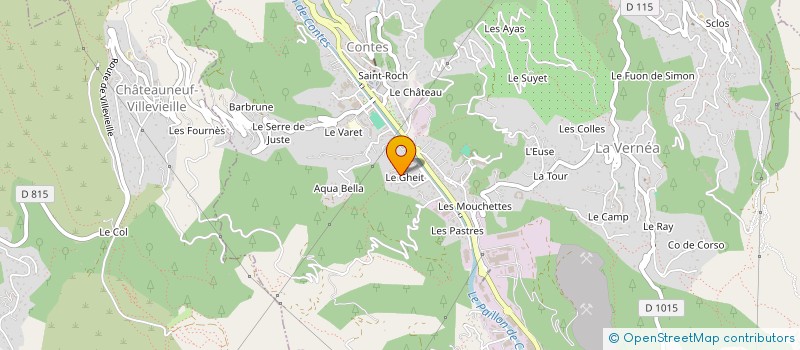 localisation de l'entreprise MONSIEUR ERIC ROUX à CONTES