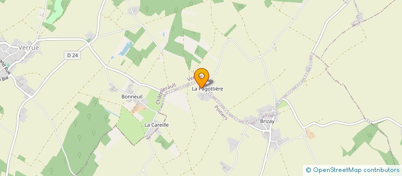 localisation de l'entreprise MONSIEUR ERIC ROY à COUSSAY