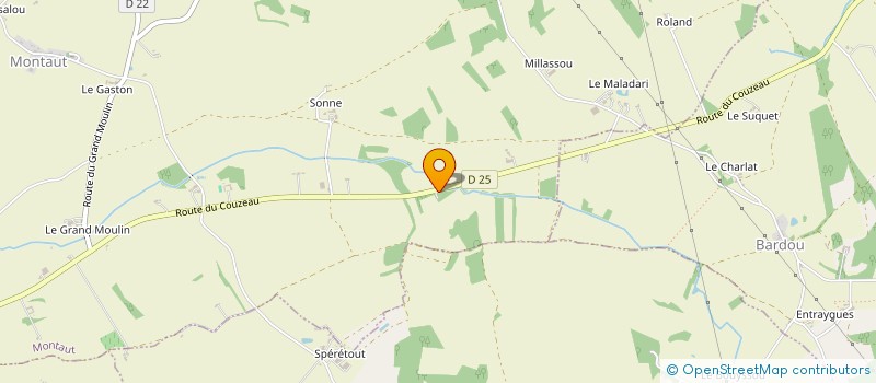 localisation de l'entreprise MONSIEUR ERIC ROY  SAINT-CAPRAISE-DE-LALINDE