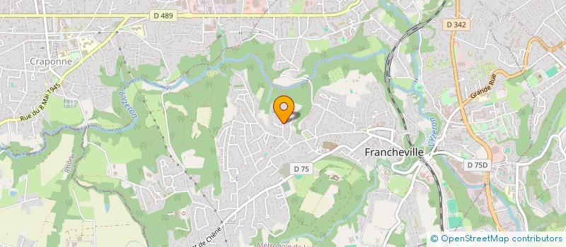 localisation de l'entreprise MONSIEUR ERIC ROYER  FRANCHEVILLE