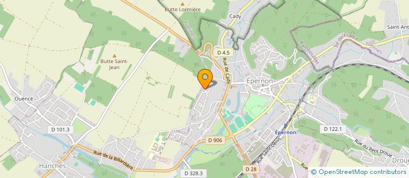 localisation de l'entreprise MONSIEUR ERIC ROYNEL à EPERNON