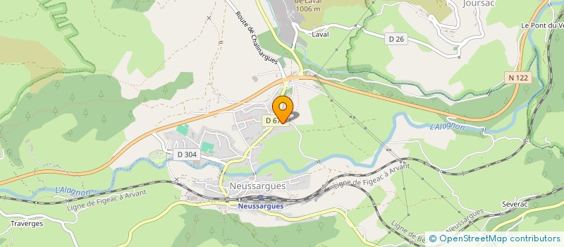localisation de l'entreprise MONSIEUR ERIC ROZYCKI à NEUSSARGUES EN PINATELLE