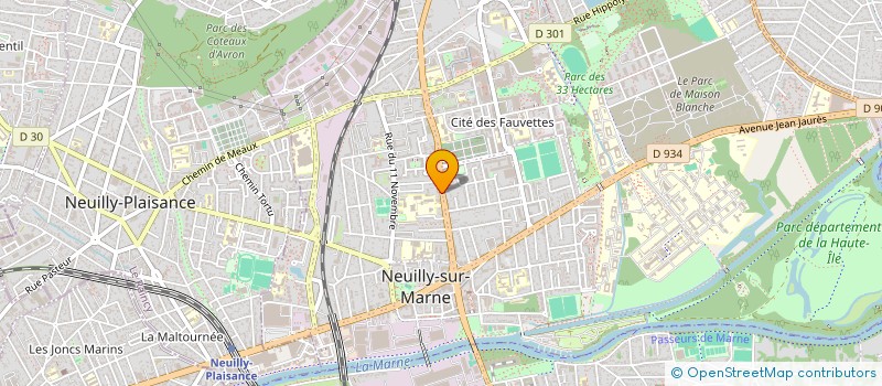 localisation de l'entreprise MONSIEUR ERIC RUDENCO à NEUILLY-SUR-MARNE
