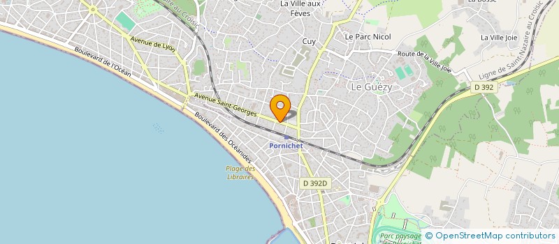 localisation de l'entreprise MONSIEUR ERIC RUDZ à LA BAULE-ESCOUBLAC